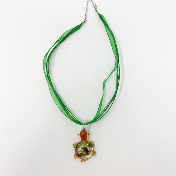 Jewelry - Turtle Glass Choker Necklace